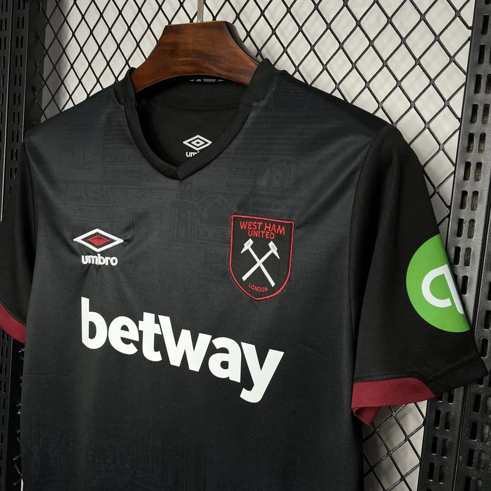 West Ham United Reserva 3rd 2024-25 Umbro Torcedor Masculina - Lançamento