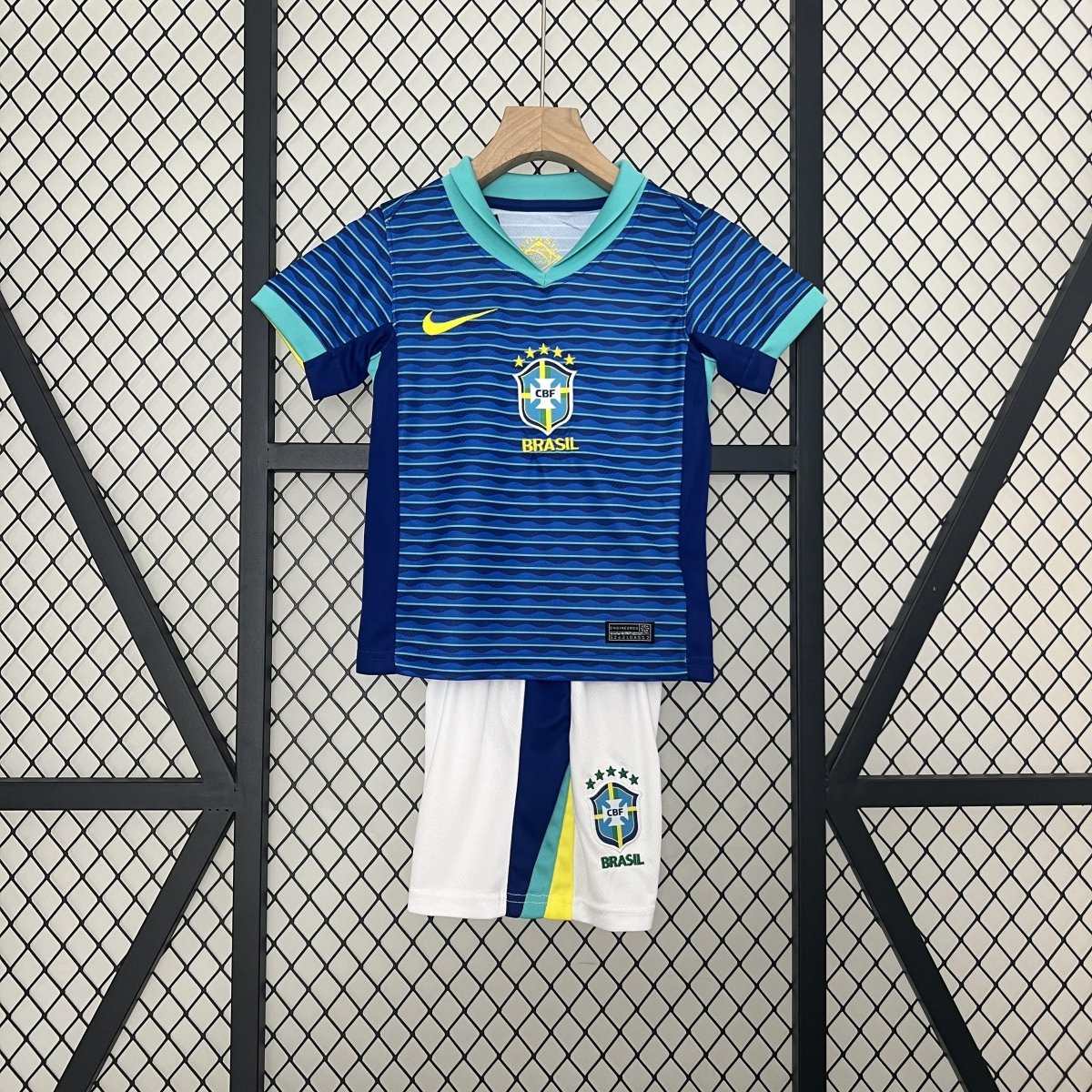 Kit Infantil Brasil Reserva 2024 - Nike Lançamento