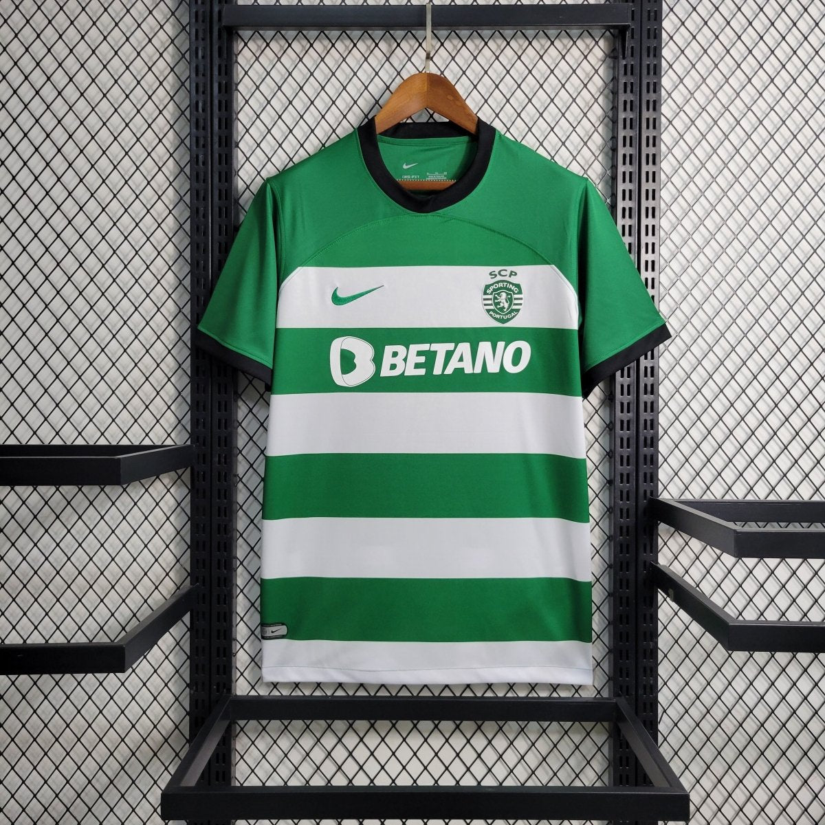 Camisa Sporting Home 23/24 - Nike Torcedor Masculina - Lançamento