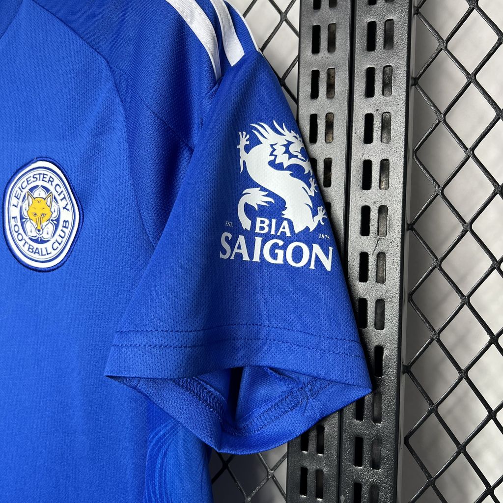 Leicester City Titular 24/25 - Adidas Torcedor Masculina - Lançamento