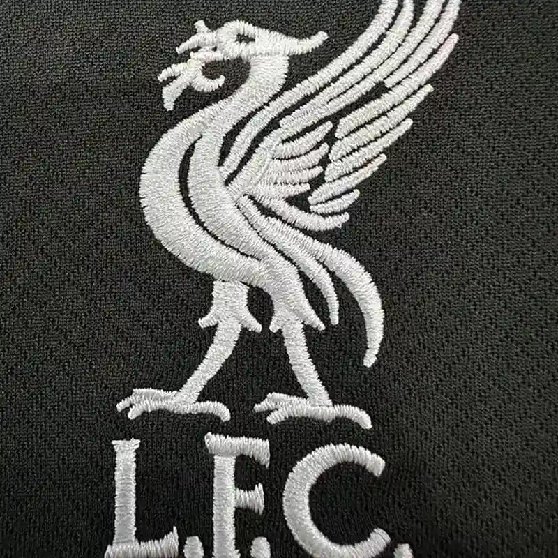 Liverpool Segundo Uniforme Champions 24/25 - Troféu Gold
