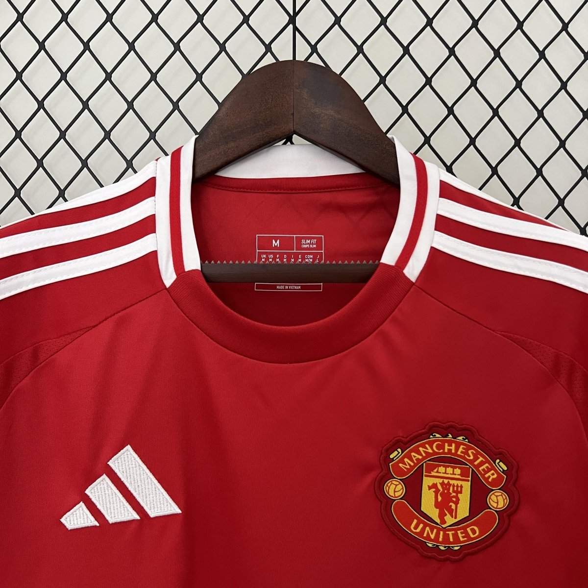 Manchester United Titular 24/25 - Adidas Torcedor Masculina - Lançamento