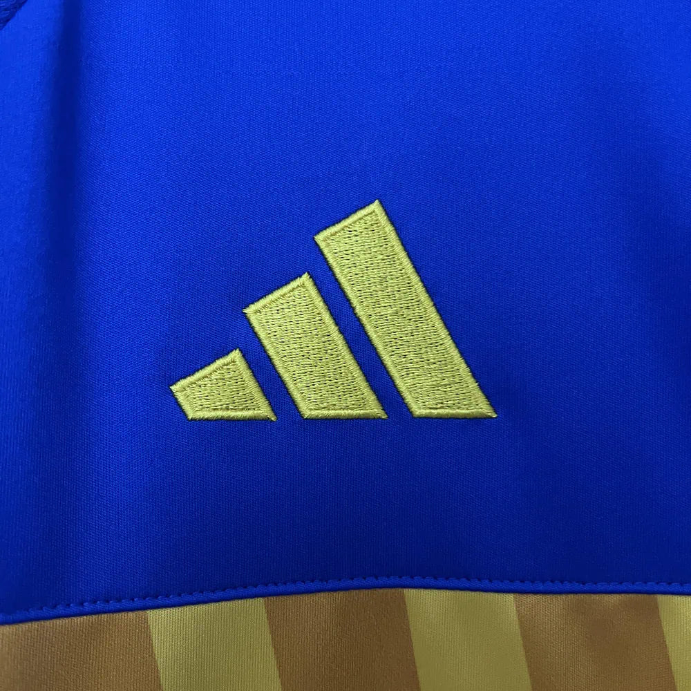Camisa Boca Juniors Titular 24/25 - Adidas Torcedor Masculina - Azul