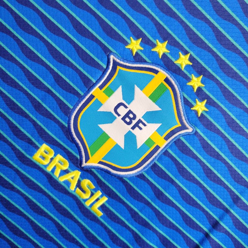 Camisa Brasil Away 24/25 - Nike Torcedor Masculina Azul