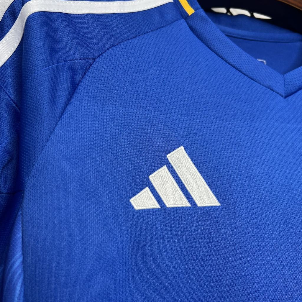 Leicester City Titular 24/25 - Adidas Torcedor Masculina - Lançamento