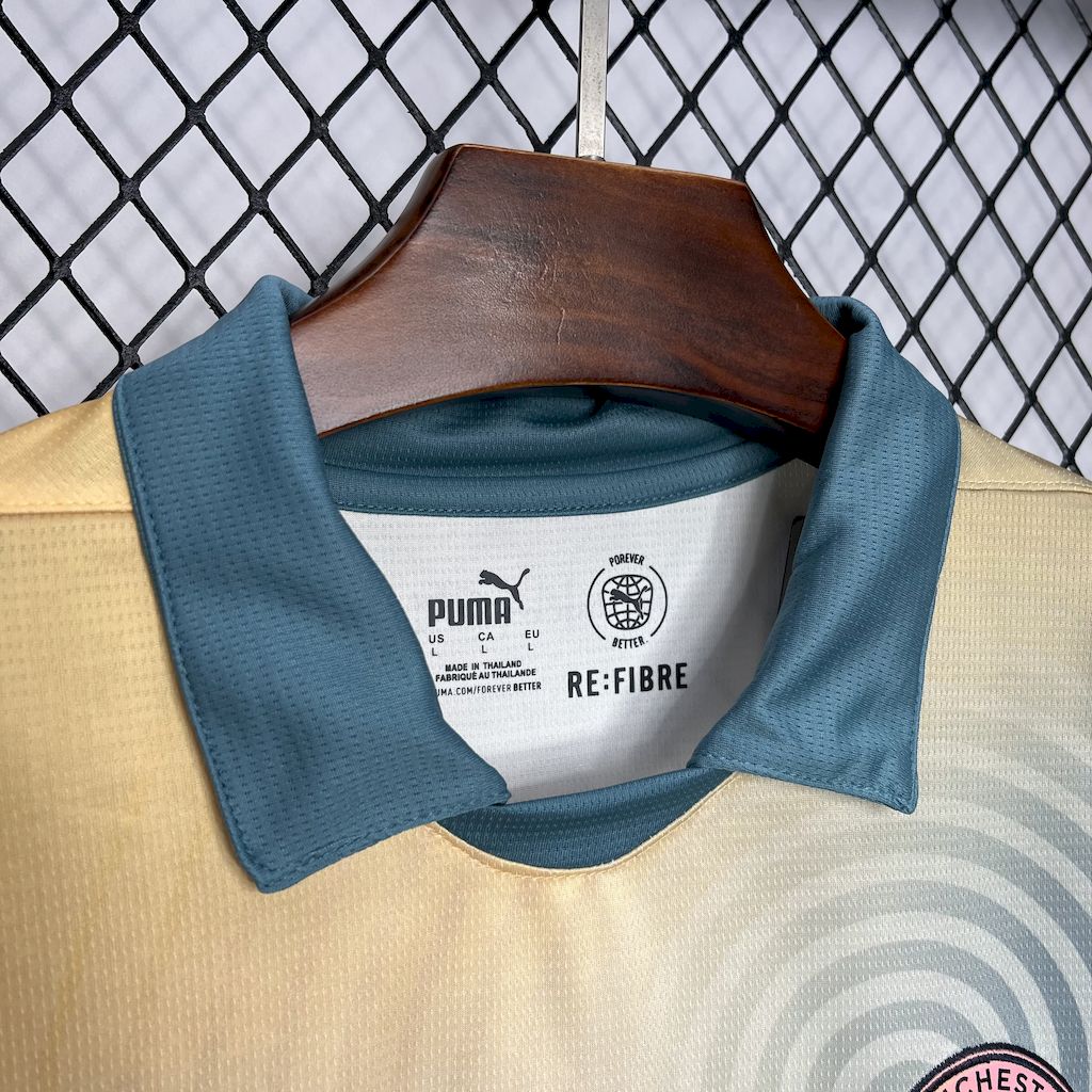 Manchester City Reserva 4rd 24/25 - Puma Torcedor Masculina - Lançamento