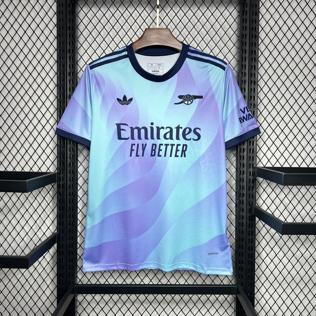 Arsenal Reserva 3rd 2024-25 Adidas Torcedor Masculina - Lançamento