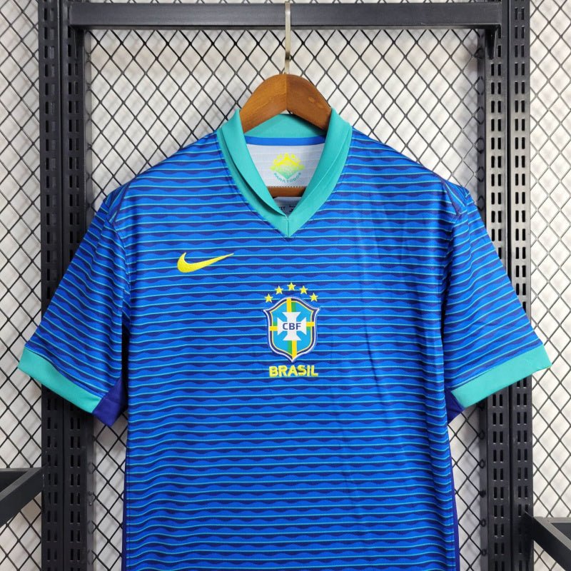 Camisa Brasil Away 24/25 - Nike Torcedor Masculina Azul