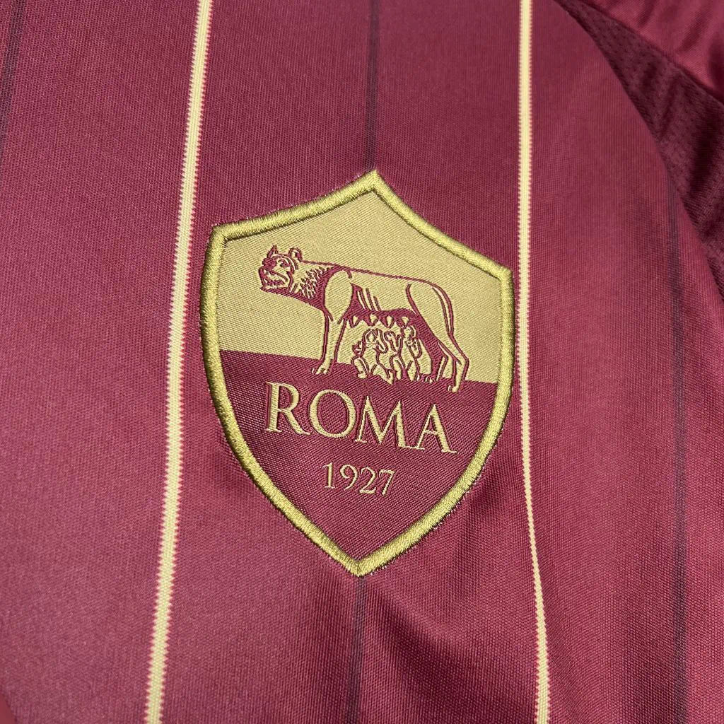 Roma Titular 24/25 - Adidas Torcedor Masculina - Lançamento