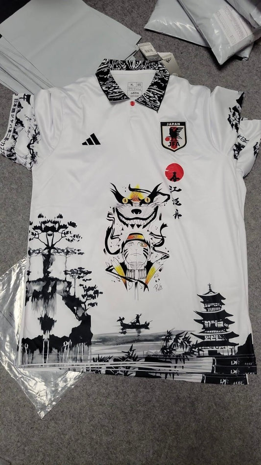 Camisa Japão Edição Especial Kurama e Naruto 2024 - Versão Torcedor