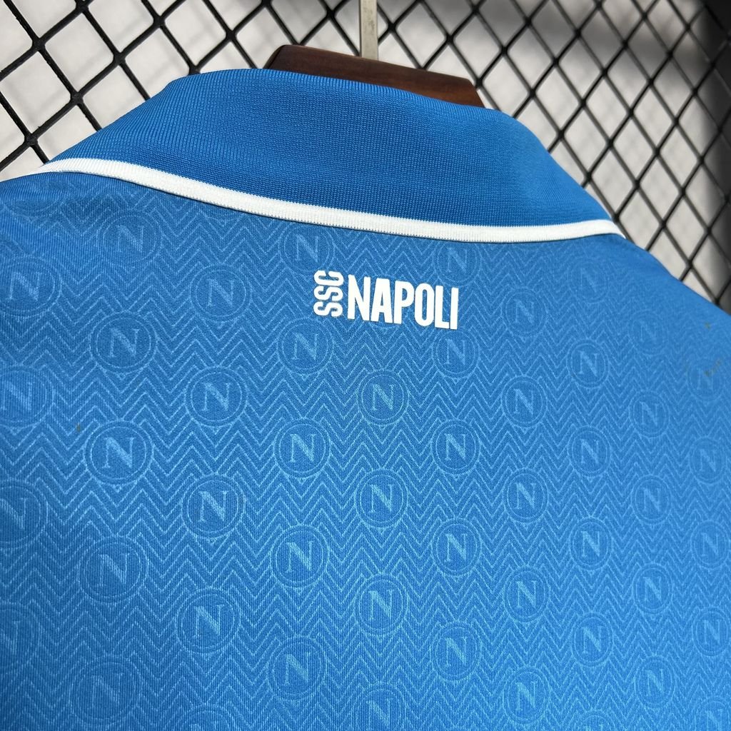 Napoli Titular 24/25 - EA7 Torcedor Masculina - Lançamento