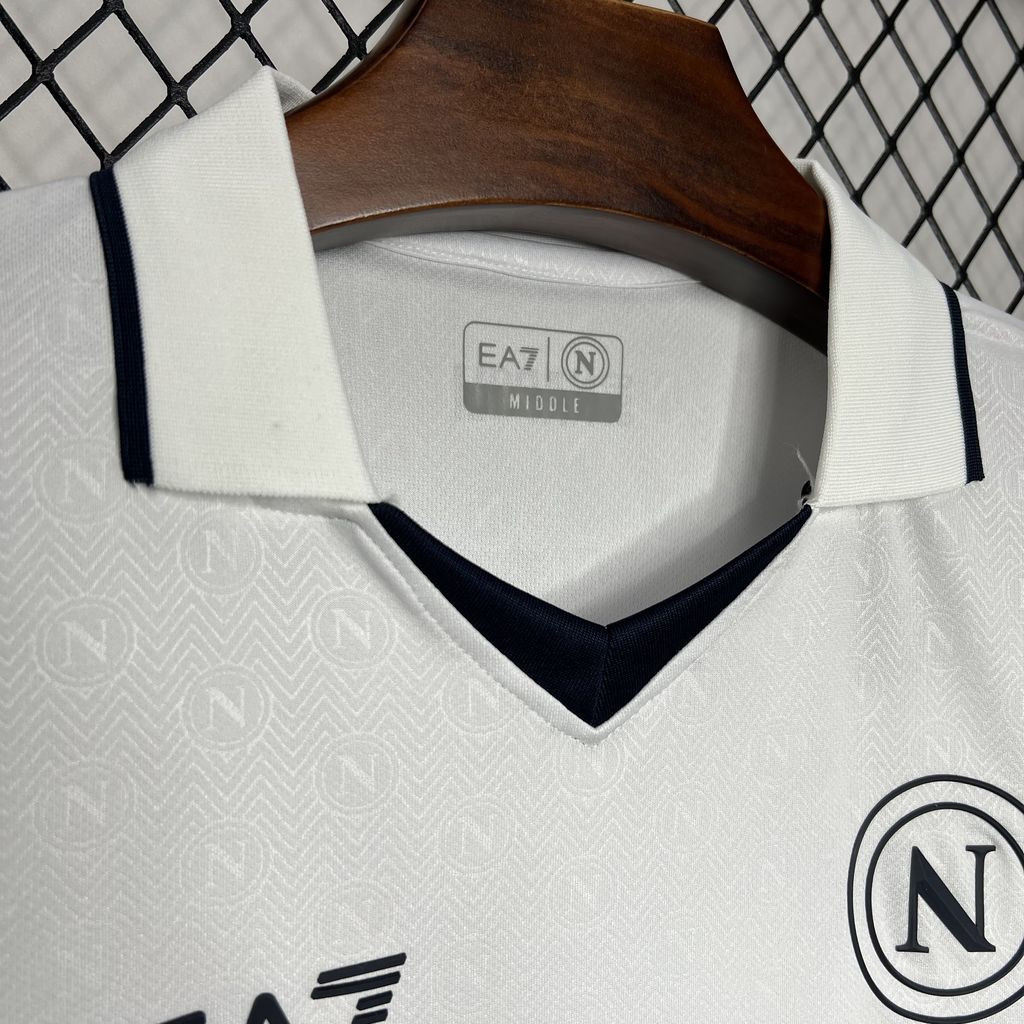 Napoli Reserva 24/25 - EA7 Torcedor Masculina - Lançamento