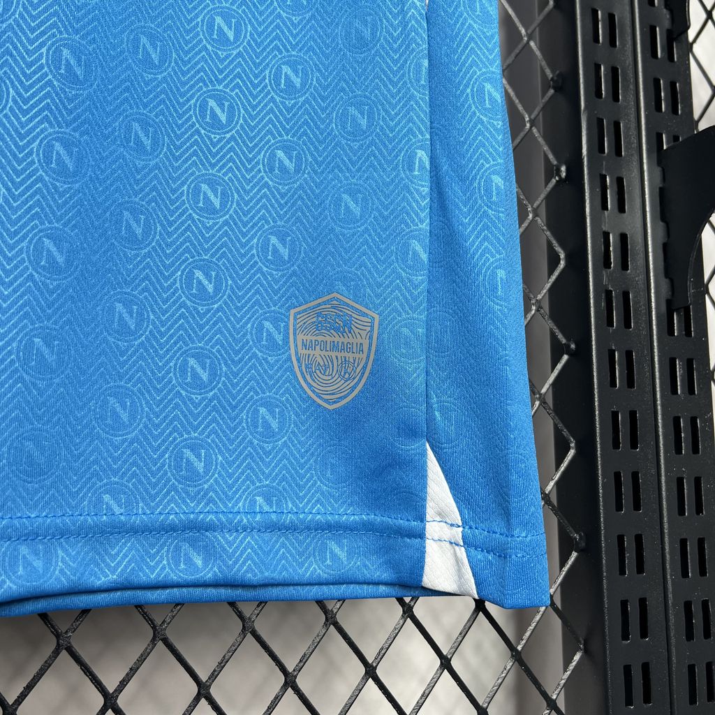 Napoli Titular 24/25 - EA7 Torcedor Masculina - Lançamento