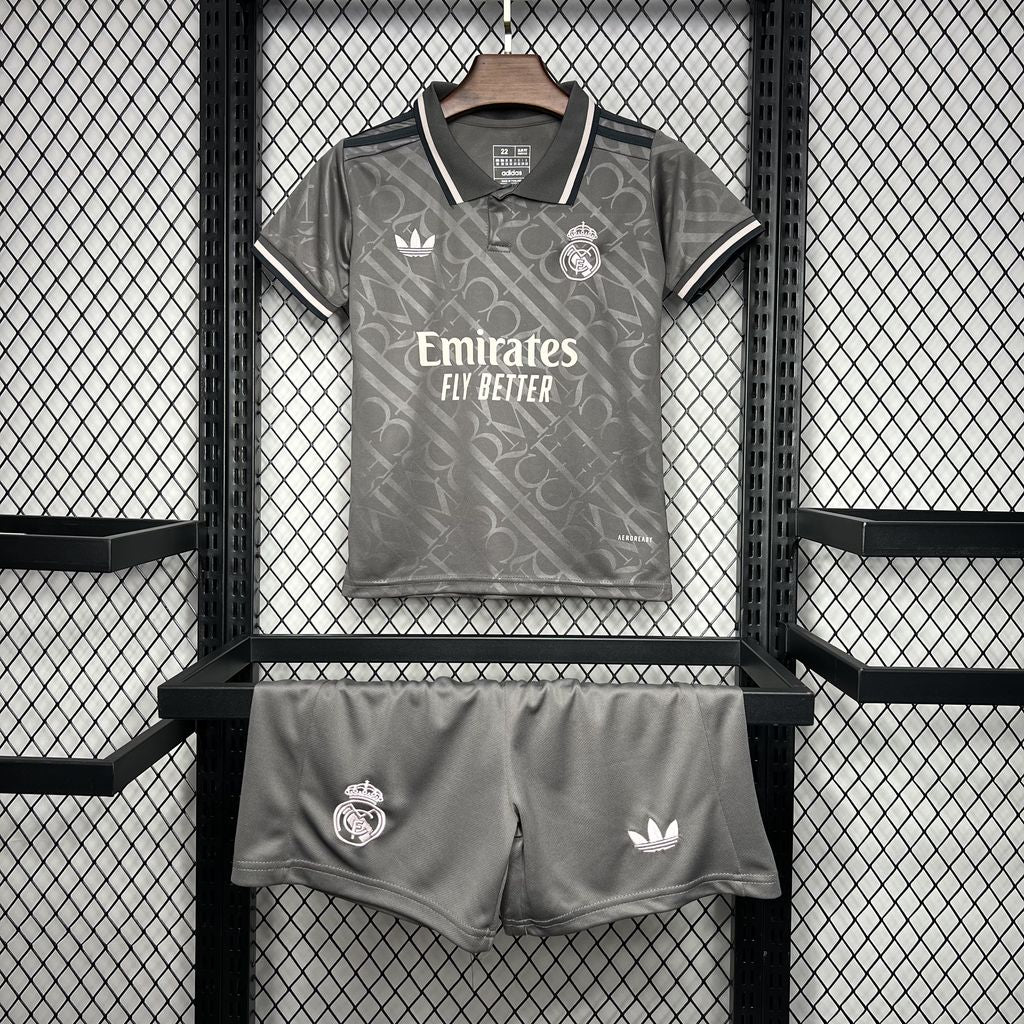 Kit Infantil Real Madrid Reserva 3rd - Adidas Lançamento
