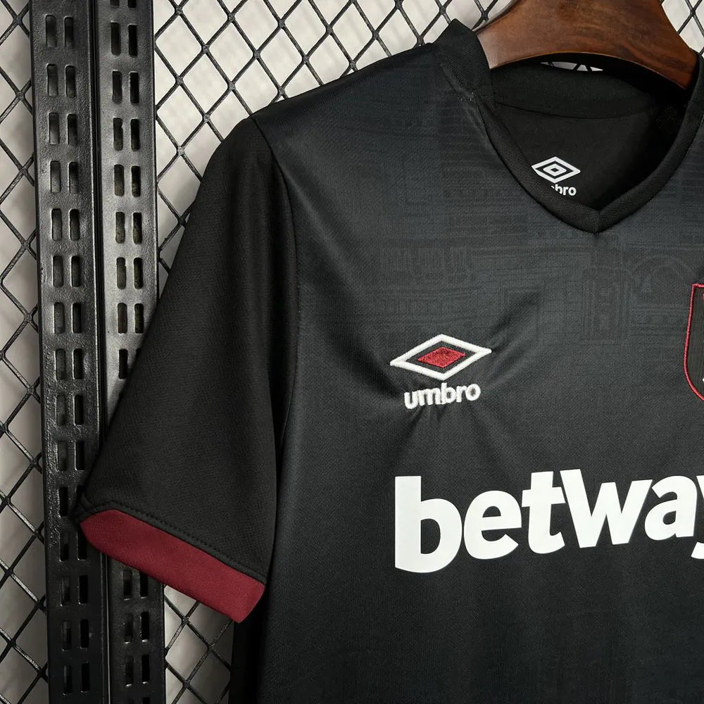 West Ham United Reserva 3rd 2024-25 Umbro Torcedor Masculina - Lançamento