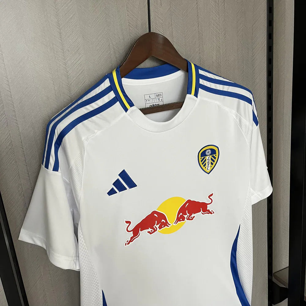 Leeds United Titular 2024-25 Adidas Torcedor Masculina