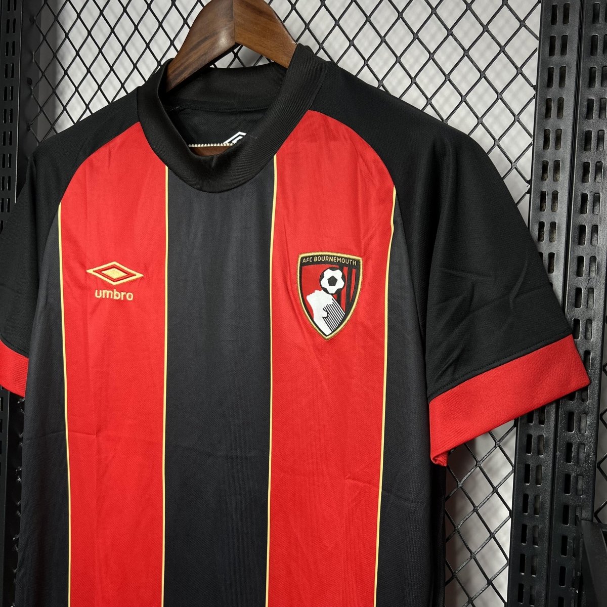 Bournemouth Titular 2024-25 Umbro Torcedor Masculina - Lançamento
