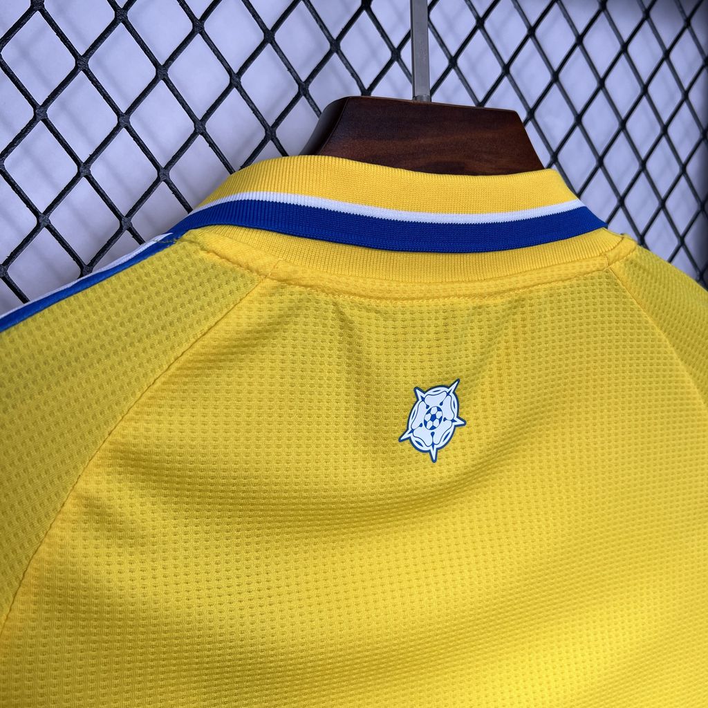 Leeds United Reserva 2024-25 Adidas Torcedor Masculina - Lançamento