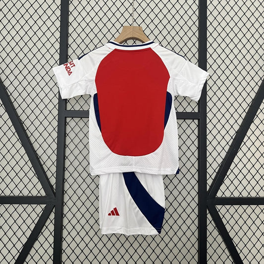 Kit Infantil Arsenal Titular 24/25 - Adidas Lançamento