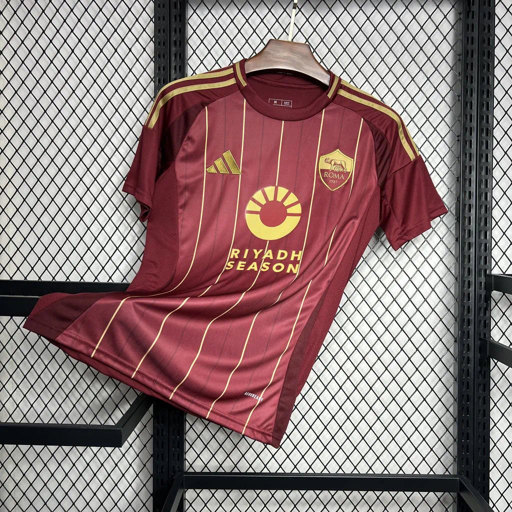 Roma Titular 24/25 - Adidas Torcedor Masculina - Lançamento