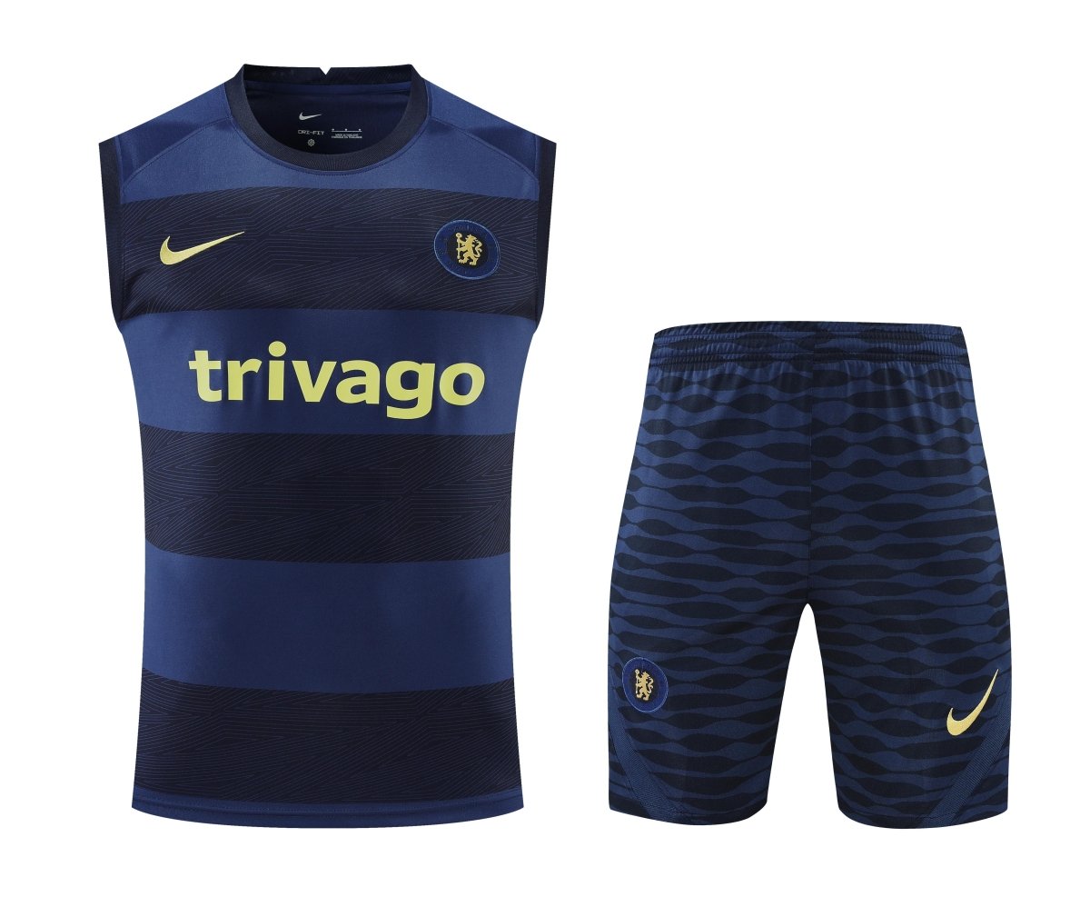 Kit Treino Chelsea Azul escuro 22-23