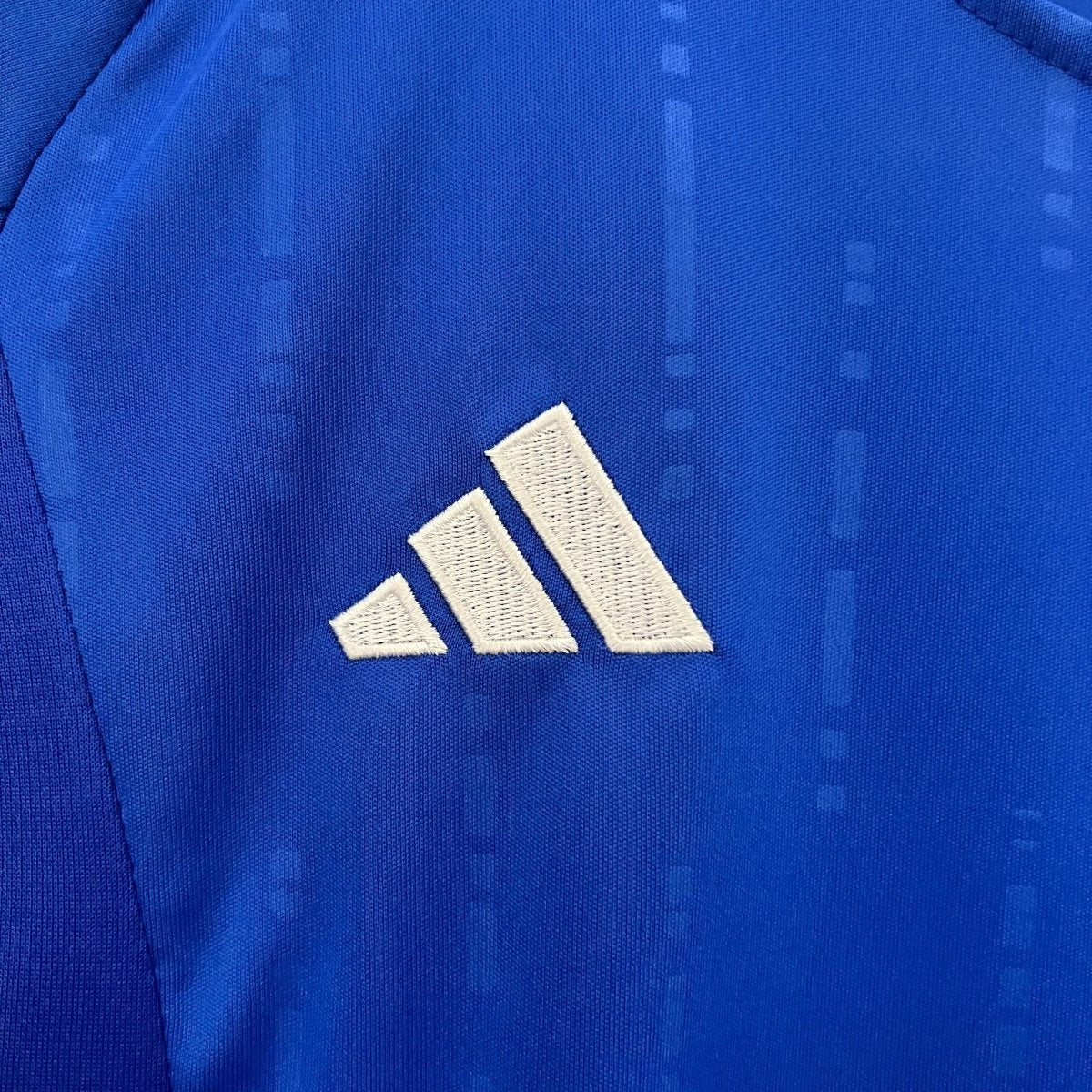 Kit Infantil Itália Titular 2024 - Adidas Lançamento