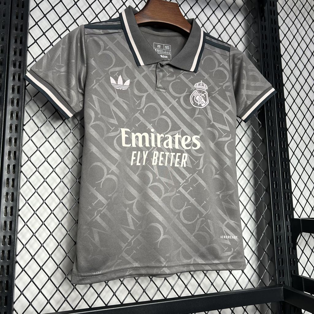 Kit Infantil Real Madrid Reserva 3rd - Adidas Lançamento