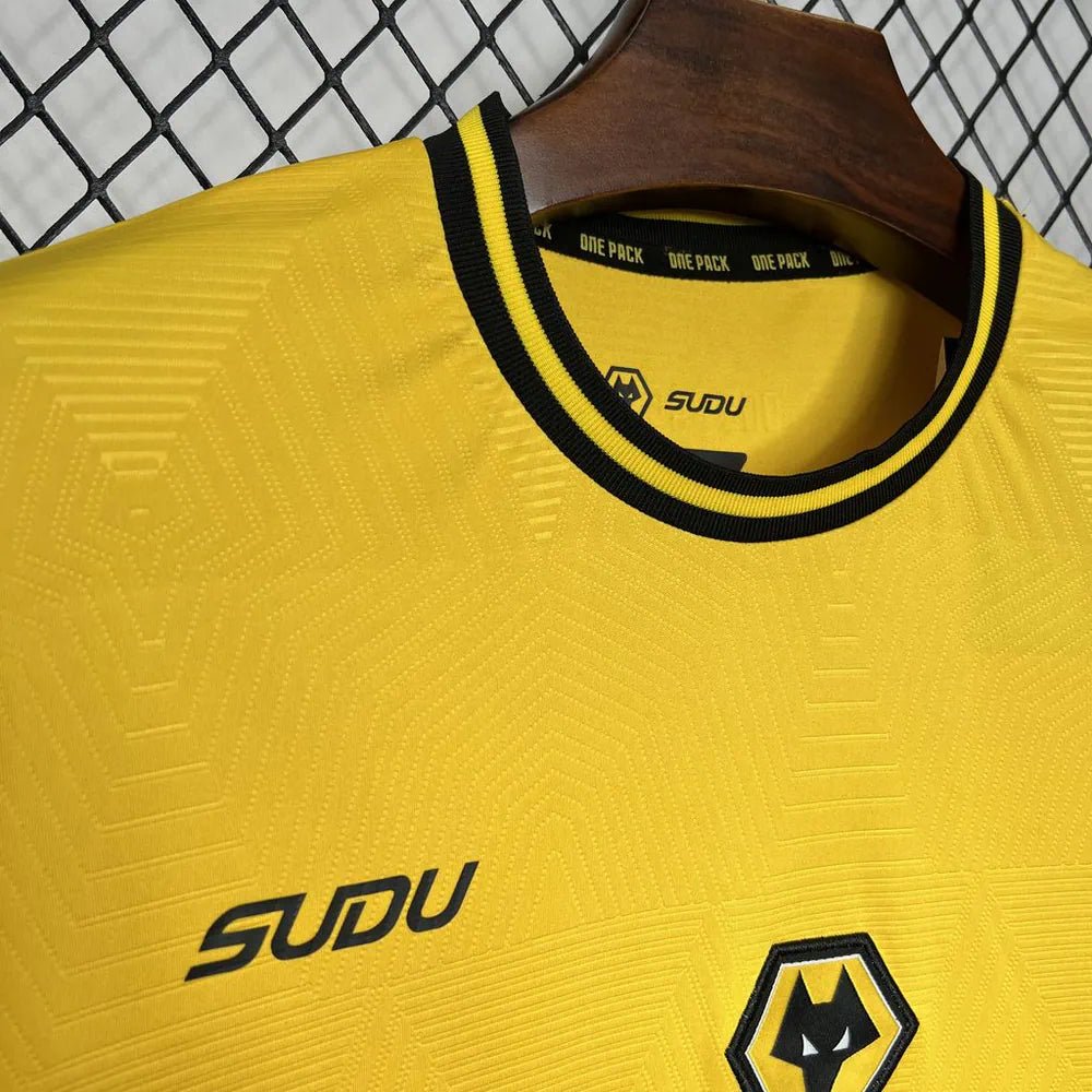Wolverhampton Titular 2024-25 Sudu Torcedor Masculina - Lançamento