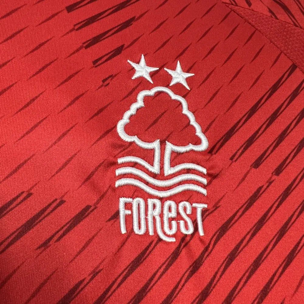 Nottingham Forest Titular 2024-25 Adidas Torcedor Masculina - Lançamento