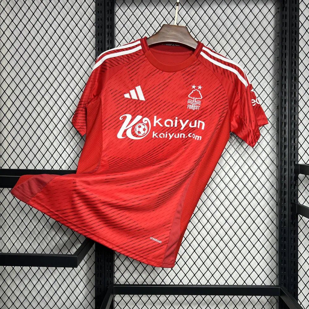 Nottingham Forest Titular 2024-25 Adidas Torcedor Masculina - Lançamento