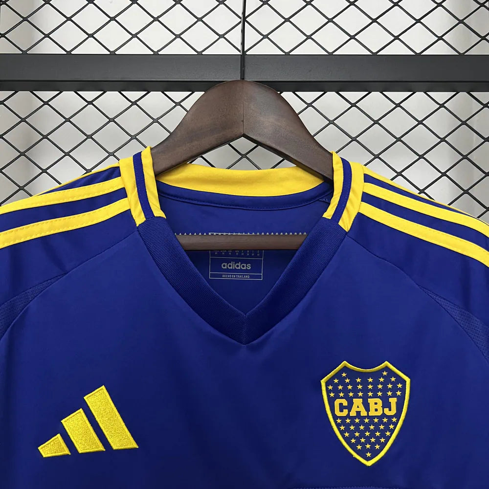 Camisa Boca Juniors Titular 24/25 - Adidas Torcedor Masculina - Azul