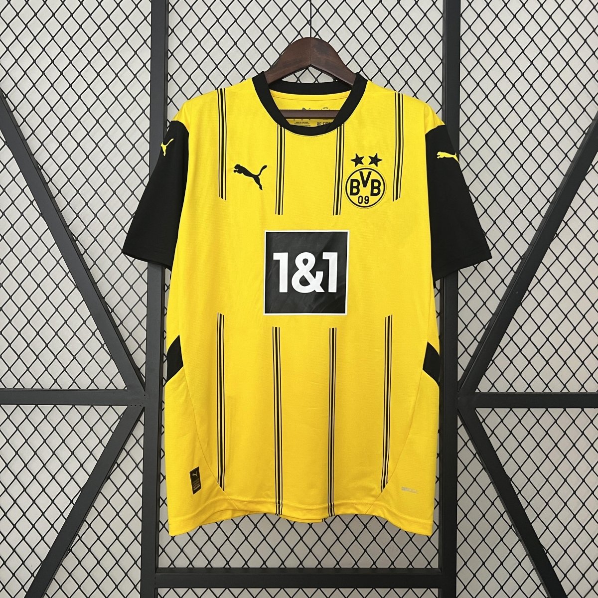 Camisa Borussia Dortmund Titular 24/25 - Puma Torcedor Masculina - Lançamento