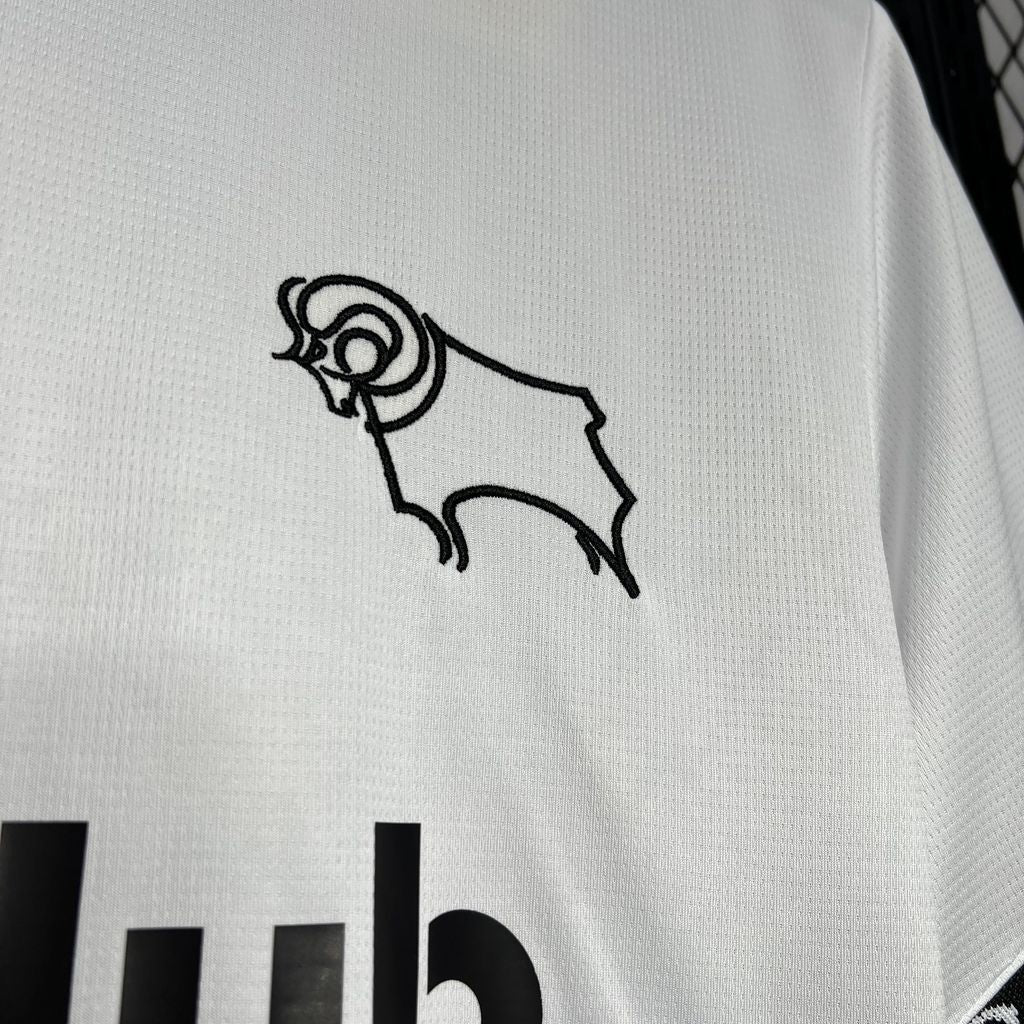Derby County Titular 2024-25 Puma Torcedor Masculina - Lançamento
