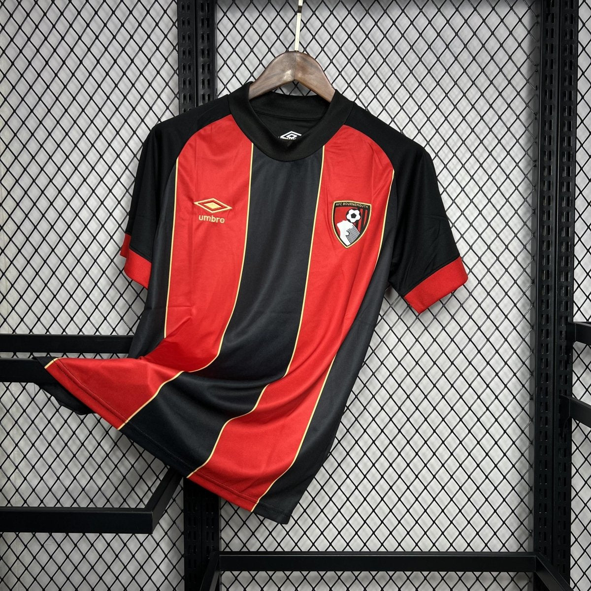 Bournemouth Titular 2024-25 Umbro Torcedor Masculina - Lançamento