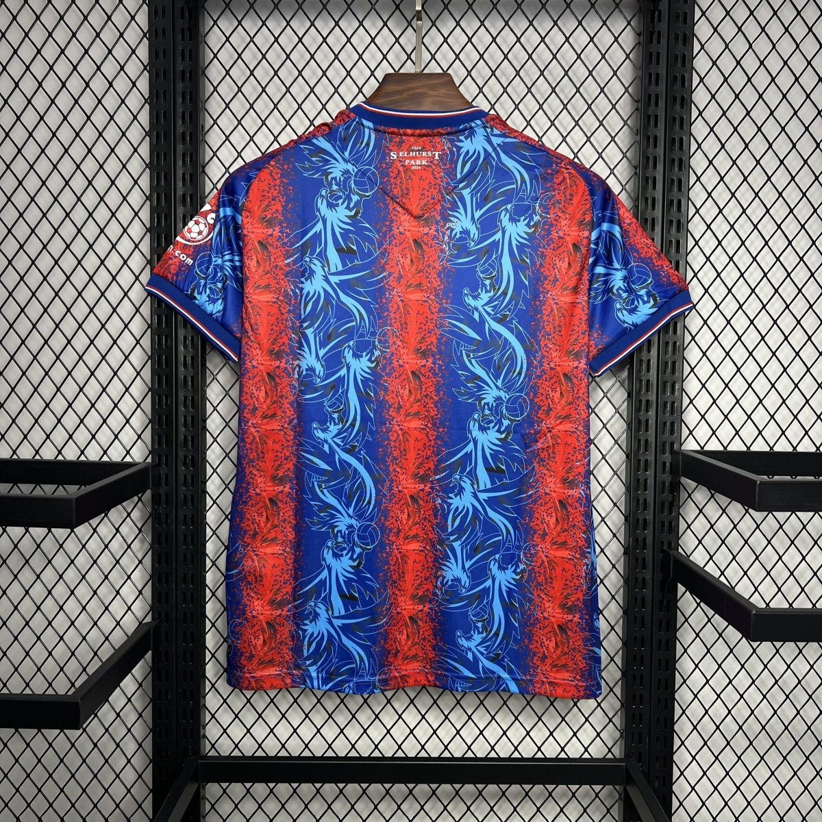 Crystal Palace Titular 2024-25 Macron Torcedor Masculina - Lançamento