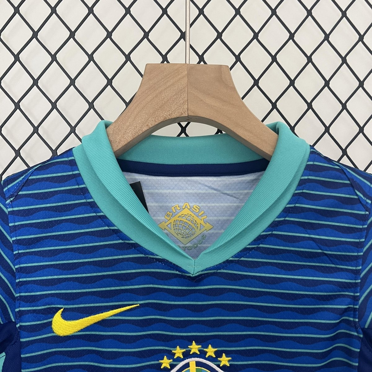 Kit Infantil Brasil Reserva 2024 - Nike Lançamento