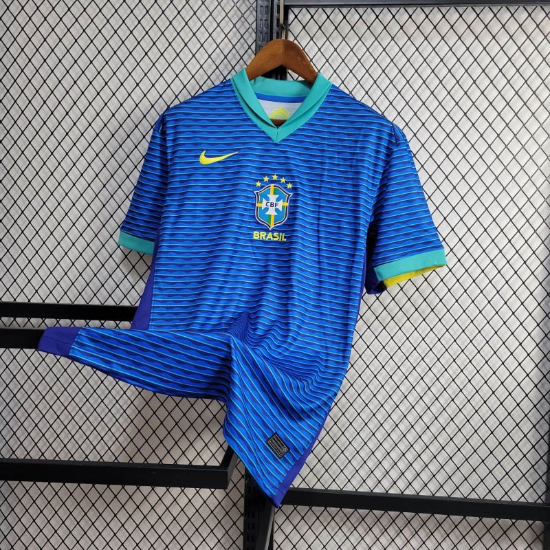 Camisa Brasil Away 24/25 - Nike Torcedor Masculina Azul