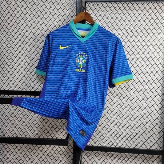 Brasil Segundo Uniforme 24/25 - Nike Azul