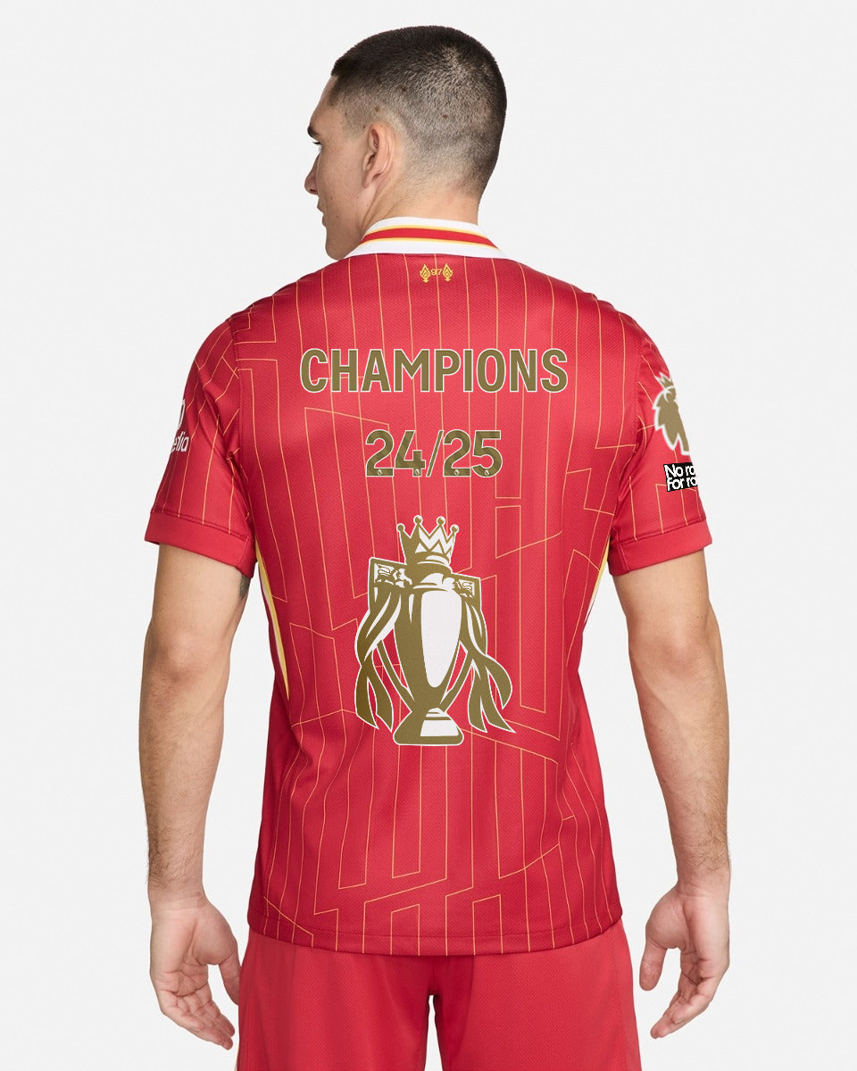 Liverpool Titular Champions 24/25 - Troféu Gold