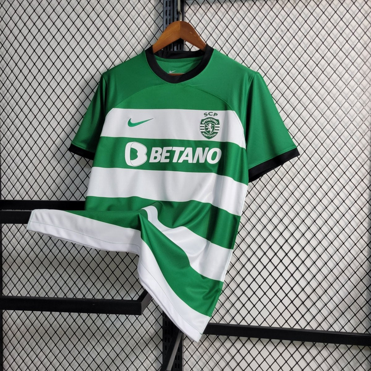 Camisa Sporting Home 23/24 - Nike Torcedor Masculina - Lançamento