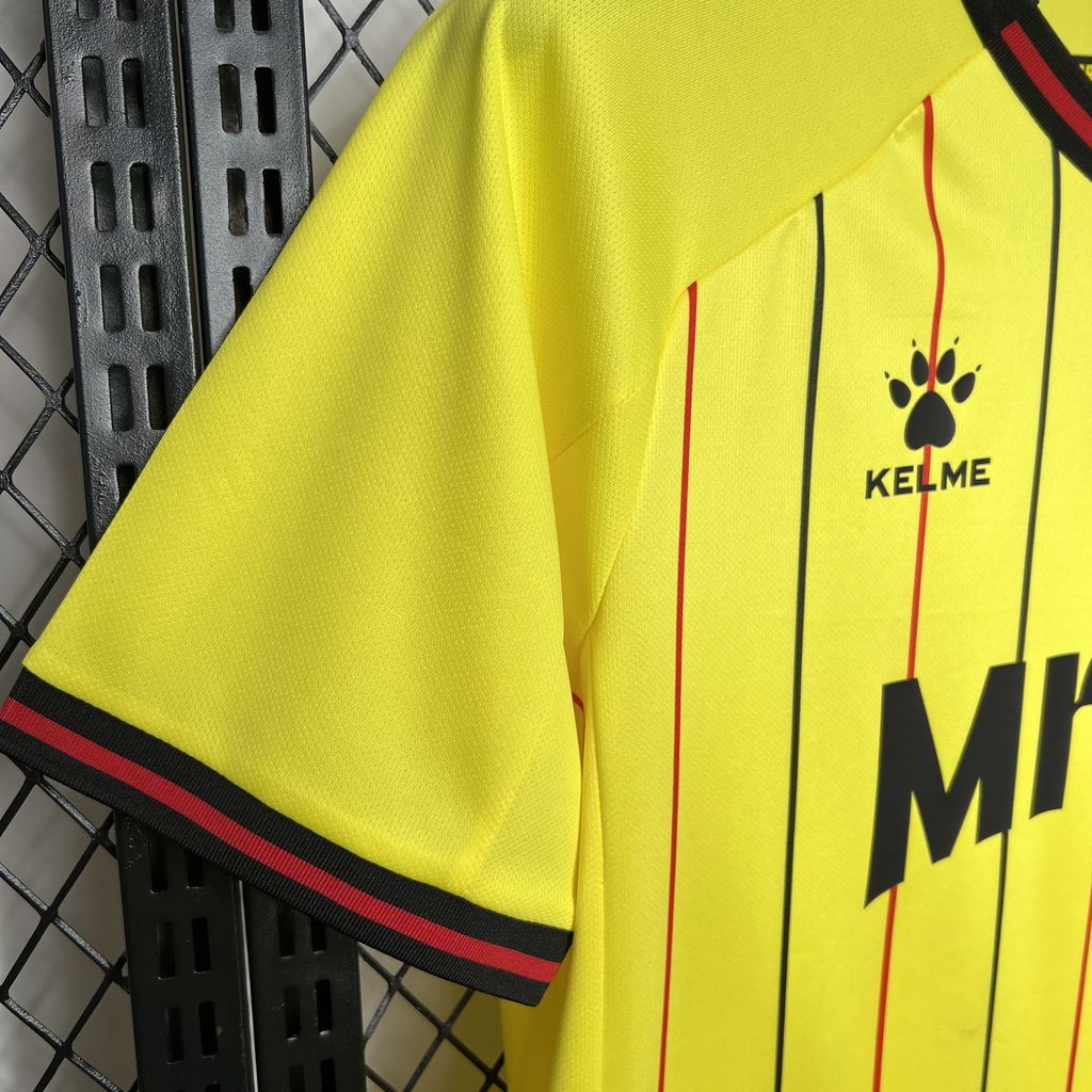 Watford Titular 24/25 - Kelme Torcedor Masculina - Lançamento