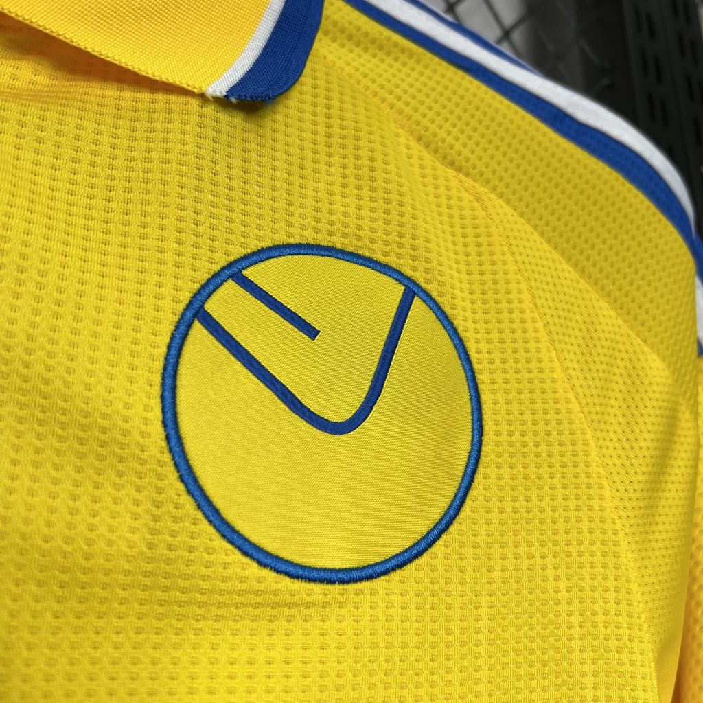 Leeds United Reserva 2024-25 Adidas Torcedor Masculina - Lançamento