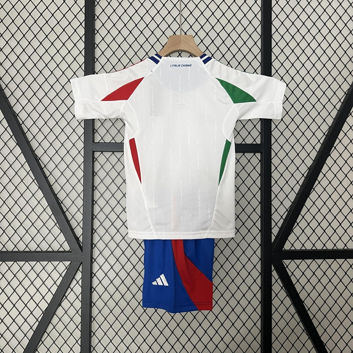 Kit Infantil Itália Reserva 2024 - Adidas Lançamento