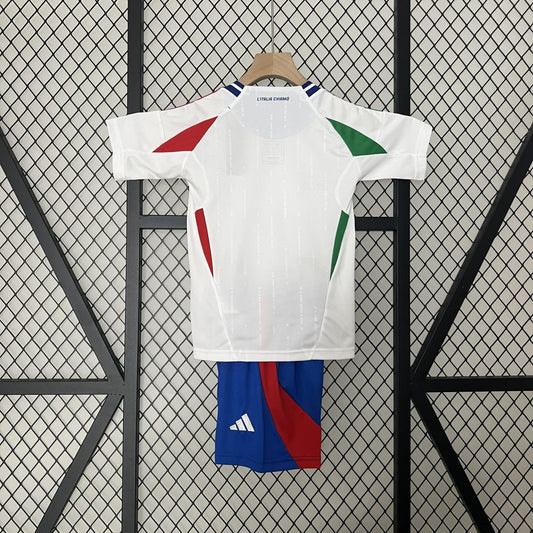 Kit Infantil Itália Reserva 2024 - Adidas Lançamento