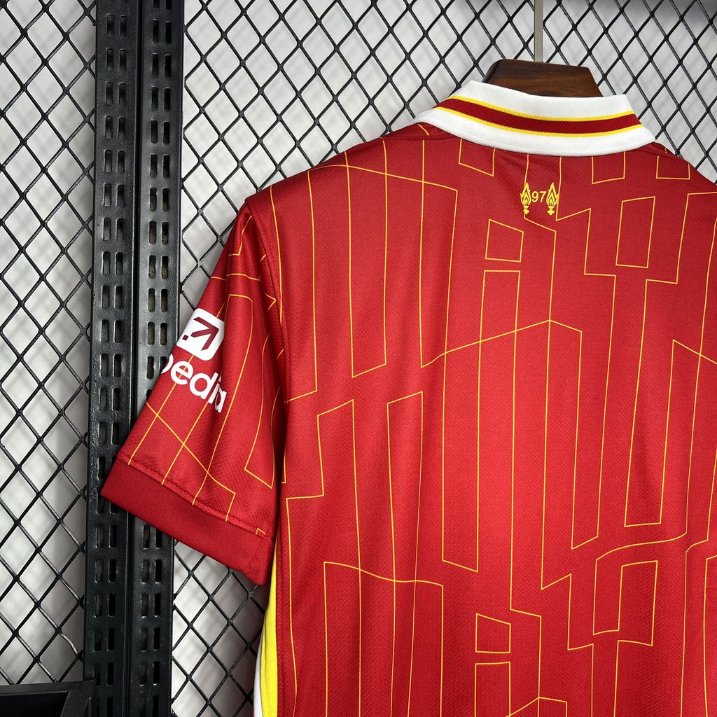 Liverpool Titular 24/25 - Nike Torcedor Masculina - Lançamento