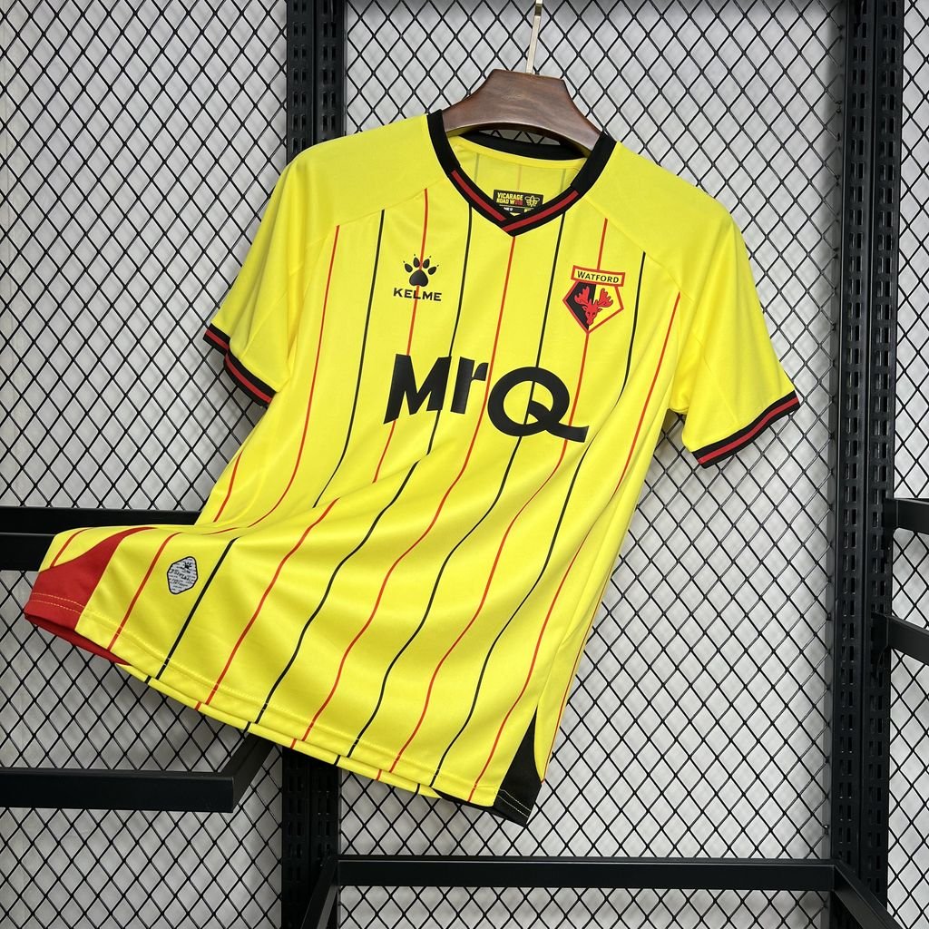 Watford Titular 24/25 - Kelme Torcedor Masculina - Lançamento
