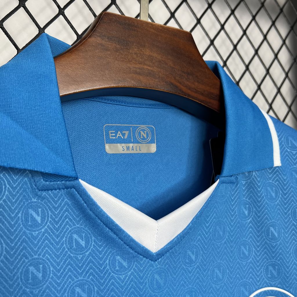 Napoli Titular 24/25 - EA7 Torcedor Masculina - Lançamento
