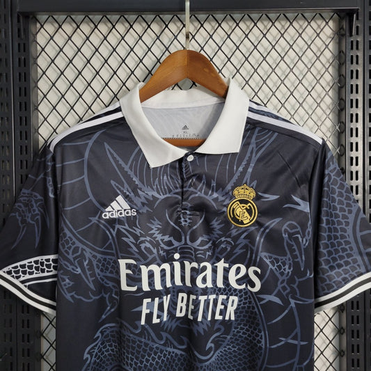 Camisa Real Madrid Black Edição Especial 23/24 - Versão Torcedor