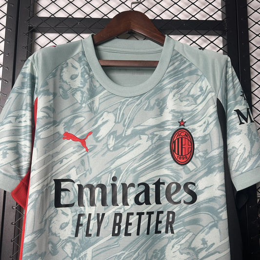 Milan Uniforme do Goleiro 2025-26
