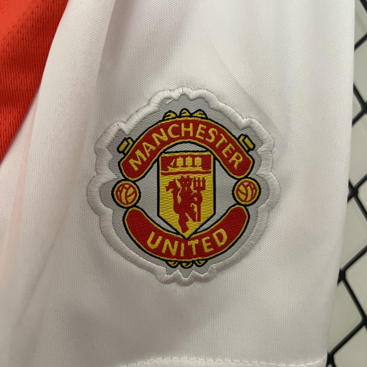 Kit Infantil Manchester United Titular 24/25 - Adidas Lançamento